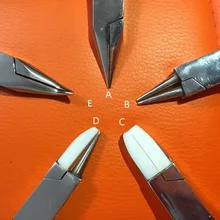 Ювелирные плоскогубцы, набор инструментов для самостоятельной резки очков из нержавеющей стали, ремонтные плоскогубцы