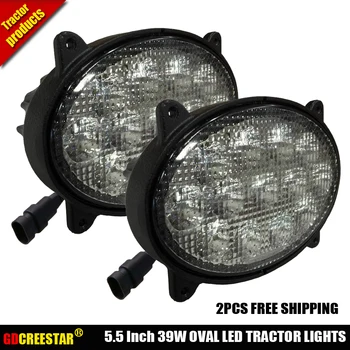 

LED Inner Oval Hood Light TL8220 12V 24V Used for John Deere Versatile Buhler Sprayer Led tractor work light x2pcs free shipping