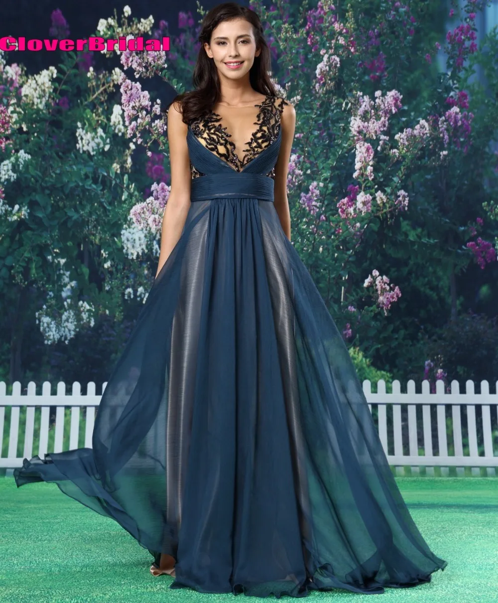 

CloverBridal sexy cut-out bodice tencel A-line celebrity dresses vestido celebridades red carpet long 2017 new