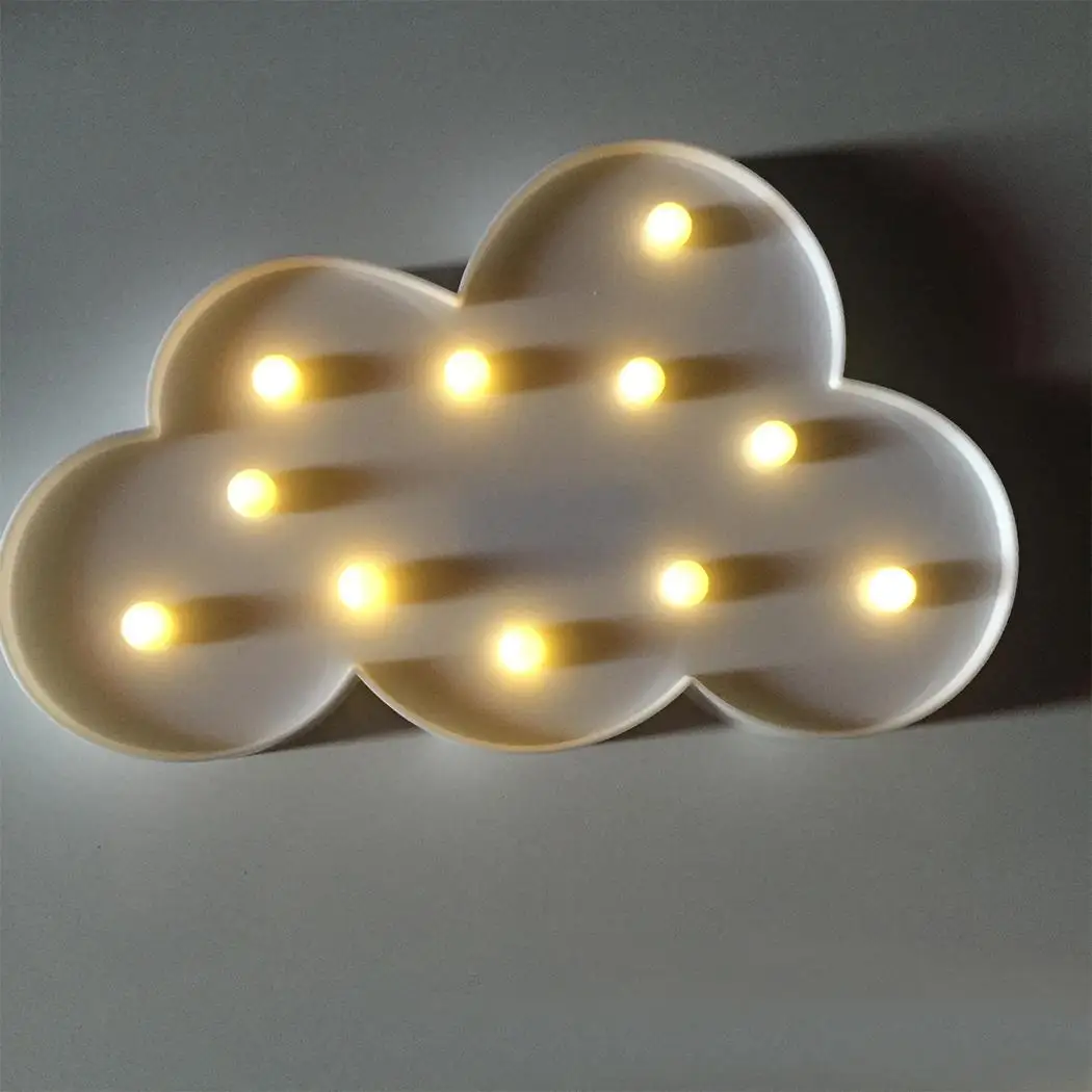 GQMML Night Light Lovely Cloud Shape Led Lights Decoration For Baby