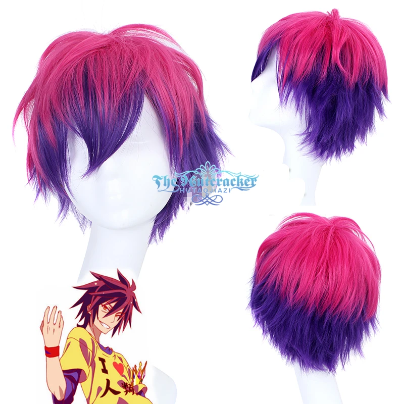 No Game No Life Shiro  Cosplay Costume Yelloween Printed Shiro T Shirt with Wig Asian Size (S-XXL ) No Regular Size 