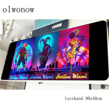 

hotline miami mouse pad Indie Pop 900x400x2mm mousepads best gaming mousepad gamer Professional mouse pads keyboard pc pad