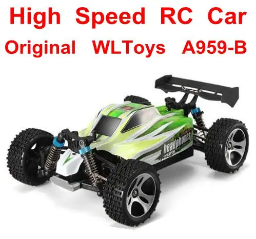 Wltoys A959 B 2 4G 4CH высокоскоростной Радиоуправляемый автомобиль гоночный скоростной