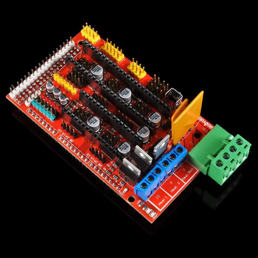 Mega 2560 R3 Mega2560 REV3 w/USB кабель+ RAMPS 1,4 контроллер+ RAMPS 1,4 lcd 12864 ЖК-модуль для Arduino 3d Принтер Комплект