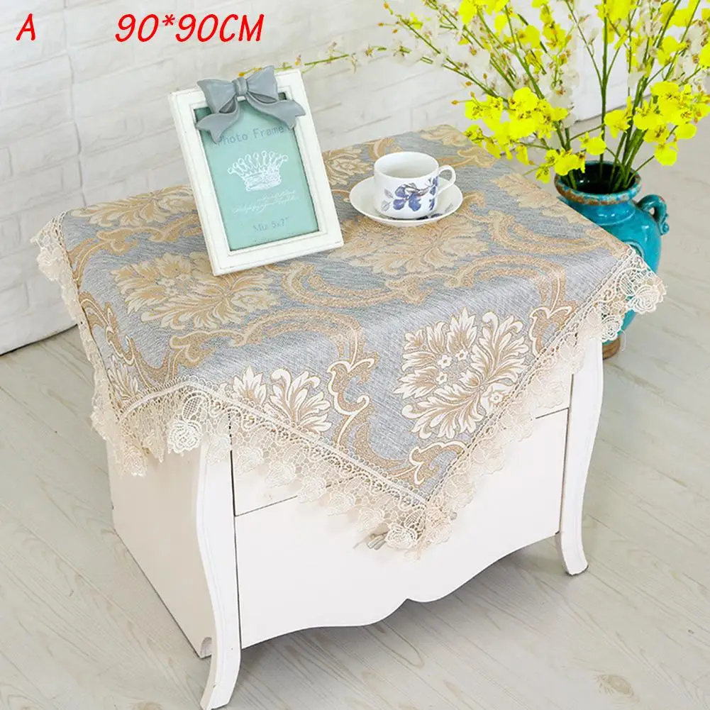 

Coffee Table Small Tablecloth Table Cover Ethnic Style Tablecloths For Wedding Birthday Party Hotel Banquet Home Decoration