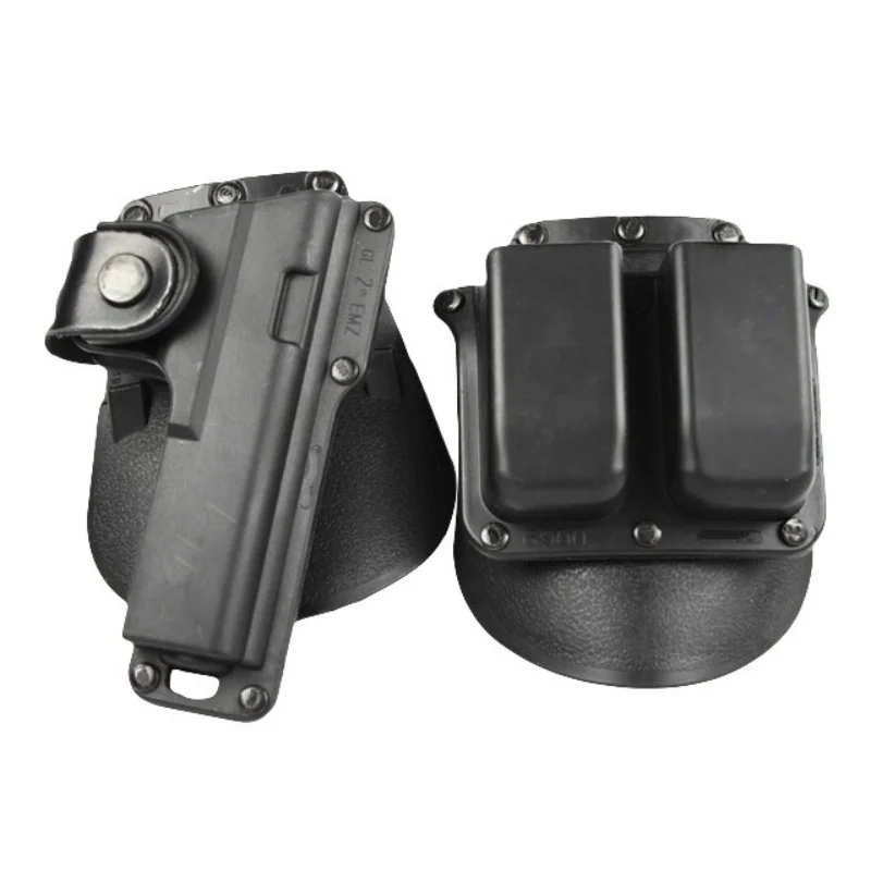 

Tactical Glock 17 19 22 23 31 32 Airsoft Pistol Belt Holster Glock Gun Pistol Case Right Hand hunting Accessories