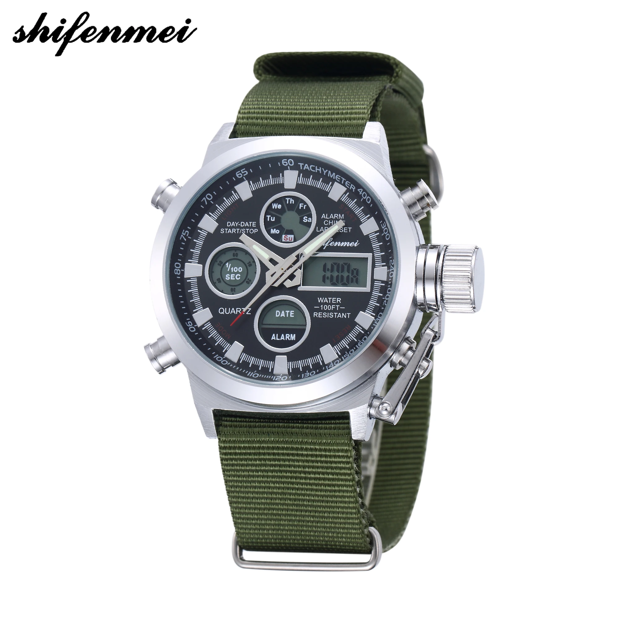 

Shifenmei Quartz Watch Men Stainless Steel Strap Waterproof Watches Date Clock Man Fashion Casual Business Watch zegarek damski