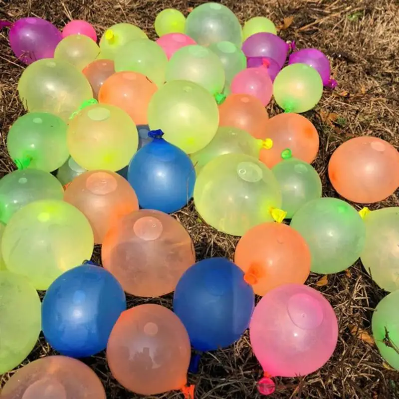 111 шт Многоцветный латексный наполнитель водяной шар Детская летняя уличная пляжная игрушка