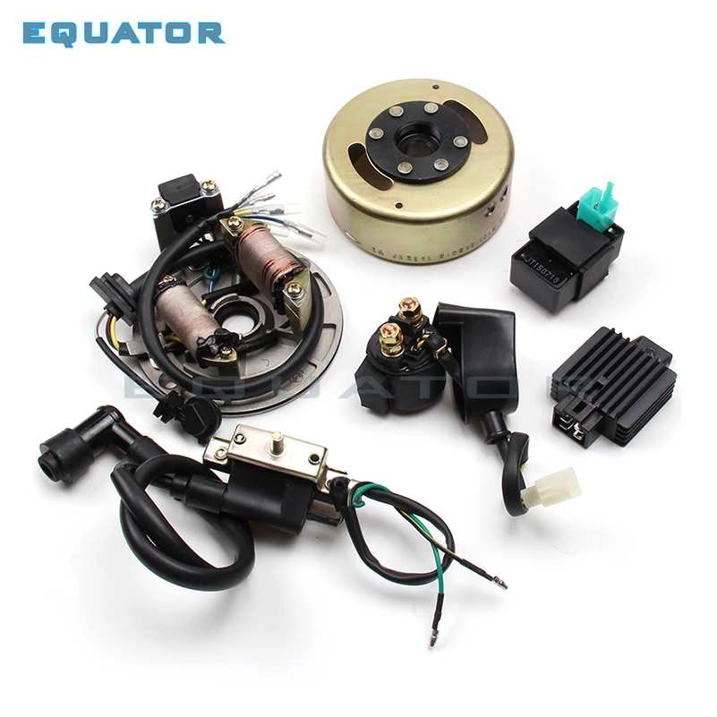 motorcycle dirt pit bike parts LIFAN 125 125cc STATOR coil