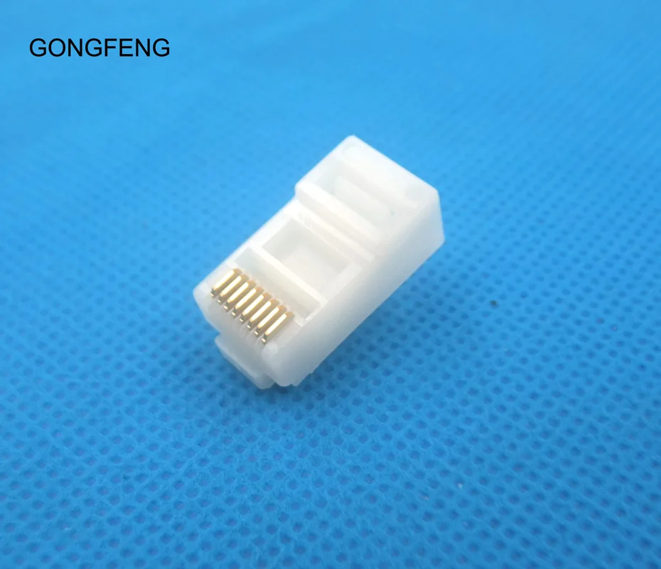GONGFENG 100 шт. новый разъем супер пять видов RJ45 8P8C специальная Сеть Нейлоновая