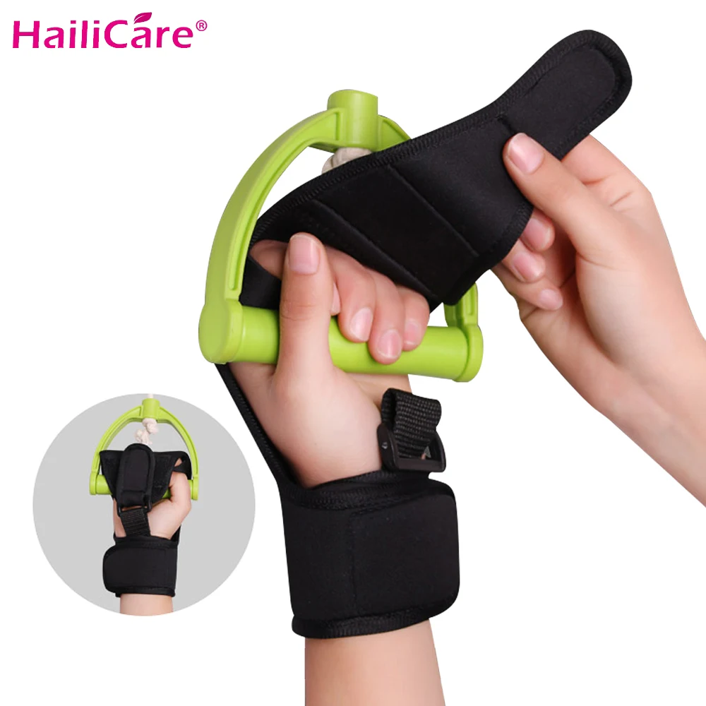

Rehabilitation Auxiliary Fixed Gloves Anti-Spasticity Finger Hand Splint For Stroke Hemiplegia Patient Rehabilitation Exercise