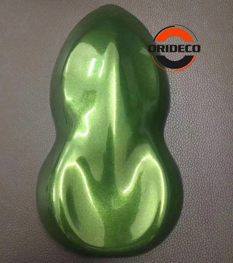 Mamba Green super glossy metallic vinyl 5