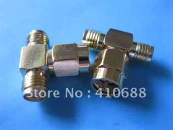 

SMA RF Male to Dual Female Coaxial Connector T Type 30 pcs per lot