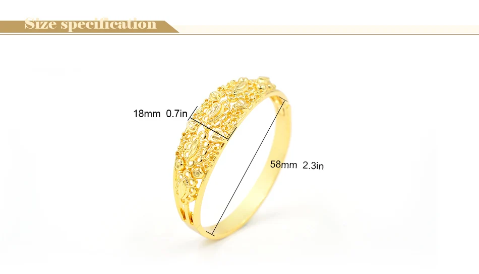 ZEA дорогие ювелирные изделия лидер продаж Большой Круглый браслет ювелирных изделий для Для женщин цветок браслет для свадебного подарка ювелирное изделие стиля Dubai