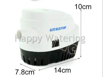 

DC24V Automatic Submersible Boat Bilge Water Pump 750GPH AUTO with FLOAT Switch