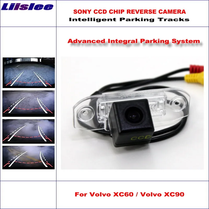 Liislee Car Rear Camera For Volvo S60 S60L XC60 XC90 2007~2015 Rearview Parking Camera/ 580 TV Lines Dynamic Guidance Tragectory