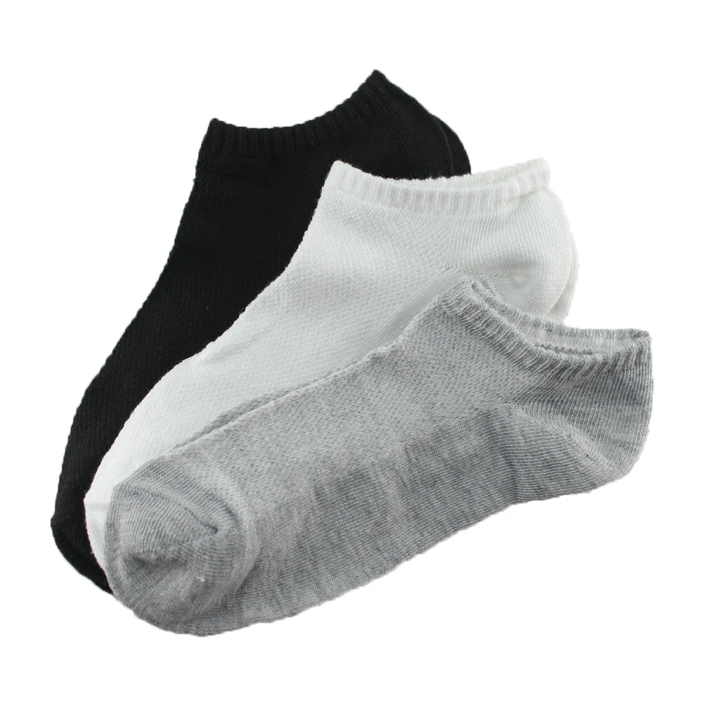 5 pairs New arrive cheap sock Men's Loafer Boat Low Cut Socks Invisible Sock 3 Colorsin Men's