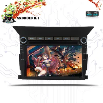 

2 DIN CAR Navigation auto audio car stereo dvd player multimedia Android 8.1 for Honda pilot with Sat nav Head Unit DVD Player