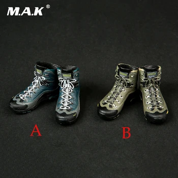 

Two Styles 1/6 Scale Womens Combat Tactical Boots With Feet Inside Models for 12 Inches Bodies Figures Accessories