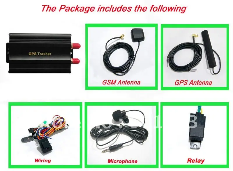 

car GPS tracker global positioning and monitoring