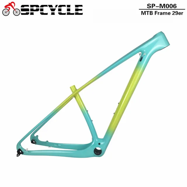 Special Offers Spcycle UD Gradient 29er Carbon MTB Frame T1000 Carbon Mountain Bike Frame 142*12 Thru Axle & 135*9 QR MTB Bicycle Frames Special Offers Spcycle UD Gradient 29er Carbon MTB Frame T1000 Carbon Mountain Bike Frame 142*12 Thru Axle & 135*9 QR MTB Bicycle Frames