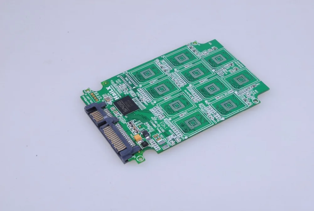 

10 ports Micro SD TF Memory Card to SATA SSD Adapter with RAID Quad 2.5" Inch SATA Converter