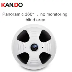 2.0mp Wi-Fi IP Камера 360 градусов купол Камера P2P WIFI Cam монитор домашнего наблюдения Micro Камера 1080 P VR Камера радионяня Cam