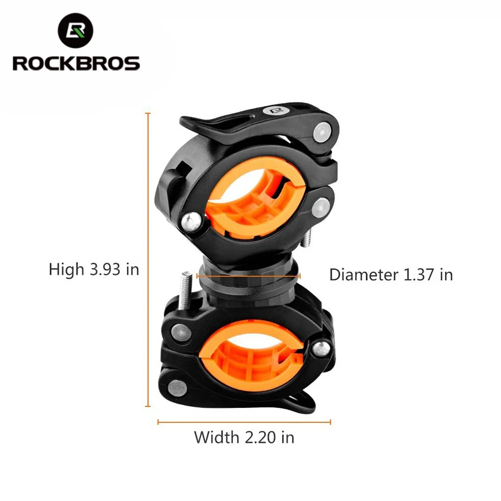 Велосипедный фонарь ROCKBROS светодиодный с поворотом на 360 градусов|cycling led|bicycle light