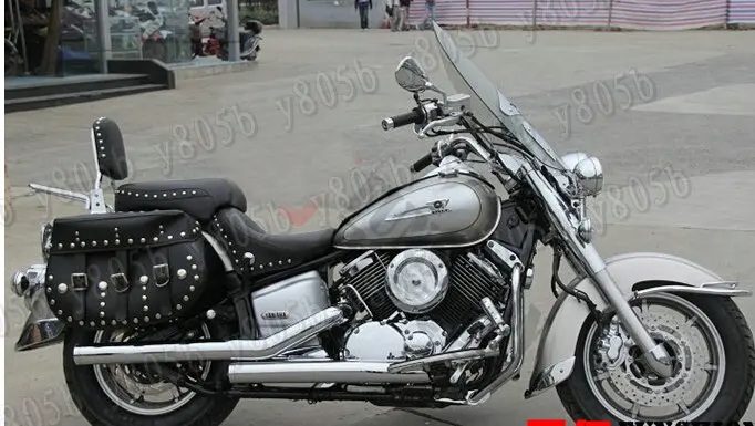 Мотоцикл хромированный металлический защита двигателя Крушение Бар Для YAMAHA Vstar XVS1100 DS1100