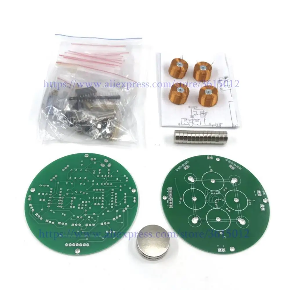 

New Sealed analog circuit intelligent DIY magnetic levitation Kit Push type for magnetic suspension simulation system