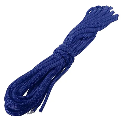 20FT Paracord المظلة الحبل الحبل النايلون الصحراء بقاء 7 ستراند-البحرية الأزرق 20FT Paracord المظلة الحبل الحبل النايلون الصحراء بقاء 7 ستراند-البحرية الأزرق
