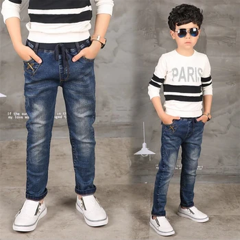 

The boy jeans, children wear fashionable style and high quality kids jeans, boy leather jeans 3 4 5 6 7 8 9 10 11 12 13 14 year