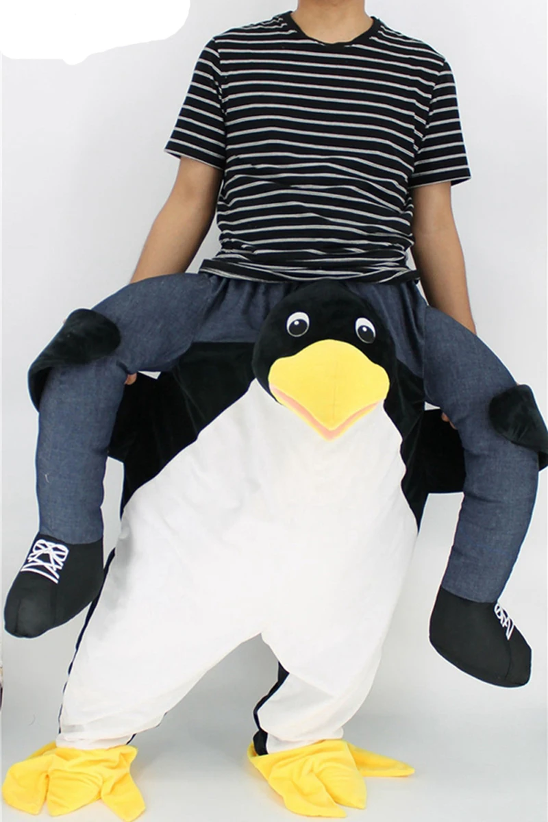 Lucu Halloween Naik Penguin Kostum Piyama Baru Jemput Aku Kartun