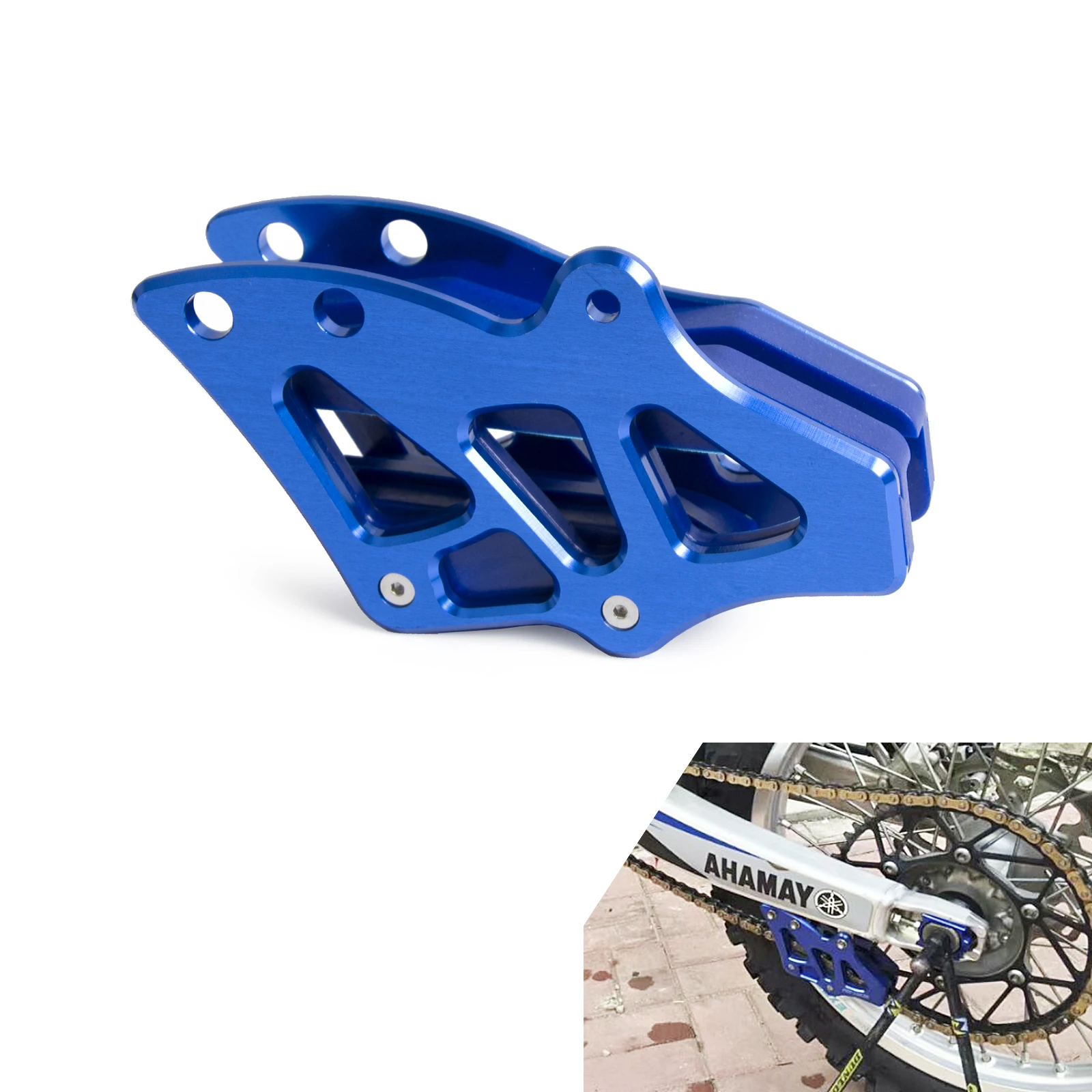 NICECNC цепь направляющая протектор для Yamaha WR250F WR450F YZ250F YZ450F 2007 2018 YZ125 YZ250 2008 YZ250X YZ250FX