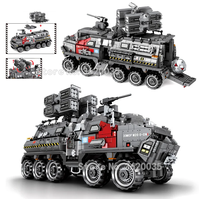 

Military Star Wars Set Building Blocks Transport Vehicle Figures Assemble Weapons Missile Gift Military Vehicle Toys YouZhengle