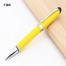 Высокое качество 79 желтый цвет бизнес офисные черные чернила Средний Перо Шариковая ручка