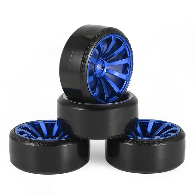 Special Offers 4Pcs 1/10 RC Drift Car Tire Wheel Rim Hard Wheel Tyre for Traxxas HSP Tamiya HPI Kyosho RC On-road Drifting Car Vehicle Parts Special Offers 4Pcs 1/10 RC Drift Car Tire Wheel Rim Hard Wheel Tyre for Traxxas HSP Tamiya HPI Kyosho RC On-road Drifting Car Vehicle Parts