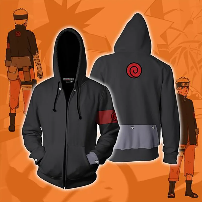 

Naruto Kakashi cosplay Costumes Itachi akatsuki Anime Hoodie Sweatshirts Top Jackets Hot