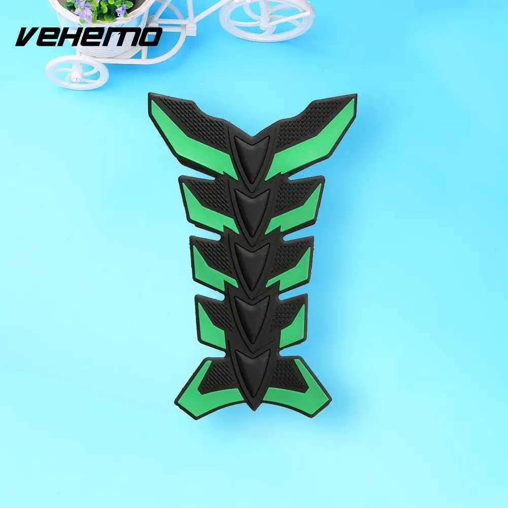 Motorcycle Anti scratch 3D Rubber Gas Fuel Oil Tank Pad Protection Decal Stickerin Decals
