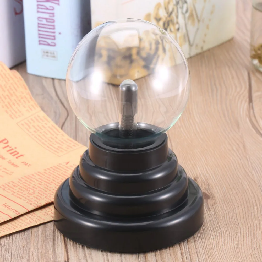 3 дюймов USB плазменный шар электростатической сфера свет Магический кристалл лампы мяч настольный Глобус ноутбук свет лампы для