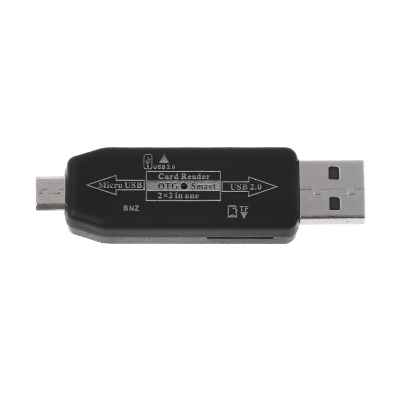 Универсальный USB 2,0 хаб Micro USB TF/устройство для чтения Micro-SD карт OTG адаптер Соединительный комплект