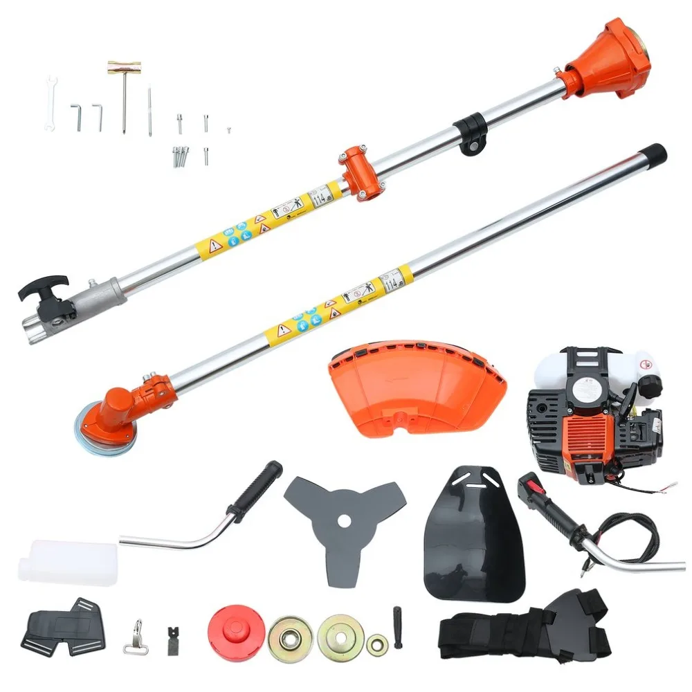 52cc Cutter Mower Gasoline Outdoor Grass Strimmer Trimmer Garden Lawn Mower Hedge Trimmer Pruning Pruner