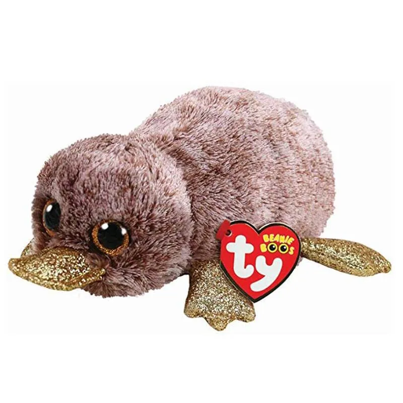 

Ty Beanie Boos 6'' 15cm Perry the Platypus Plush Regular Soft Big-eyed Stuffed Animal Collection Doll Toy