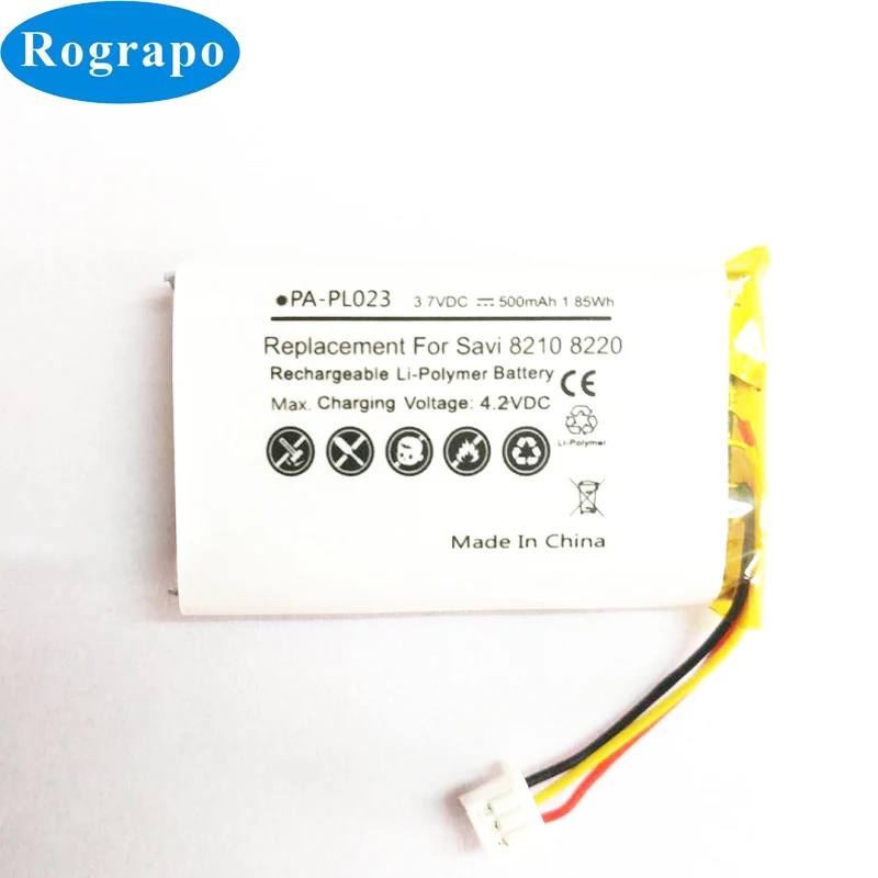New 3.7V 500mAh Li Polymer 202555 01 