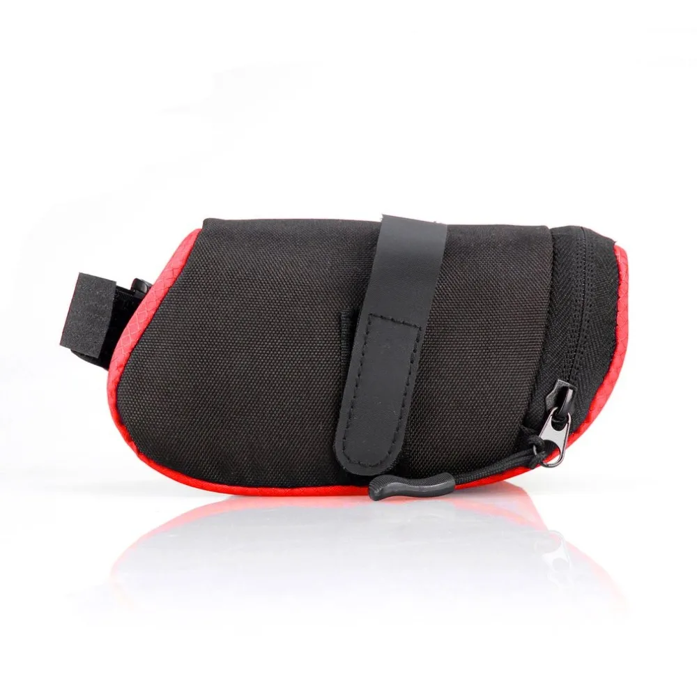 Flash Deal B-SOUL Waterproof Foldable Outdoor Cycling Accessories Mountain Road Bike Saddle Bag Bicycle Seat Bag Tail Rear Pouch Bag 4