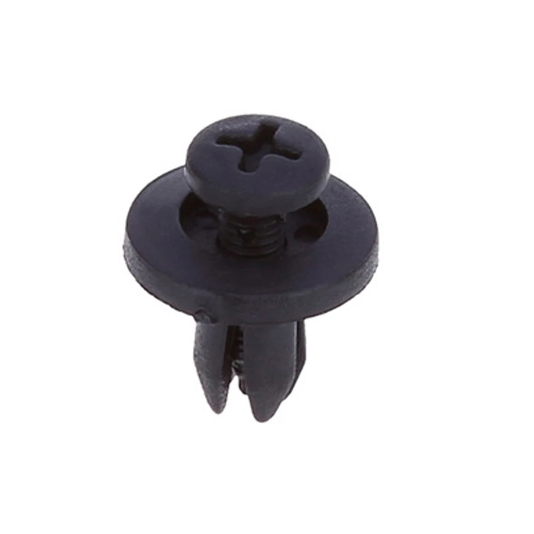 Dewtreetali 50Pcs Auto Bumper Fastener 6mm Hole Rivet Retainer Push