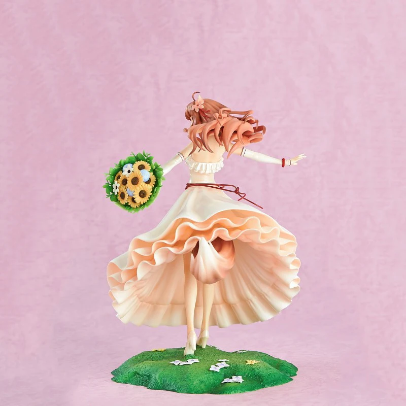 Коллекционная модель Spice And Wolf Holo свадебное платье Ver. 1/8 ПВХ Холо Аниме Фигурки игрушки