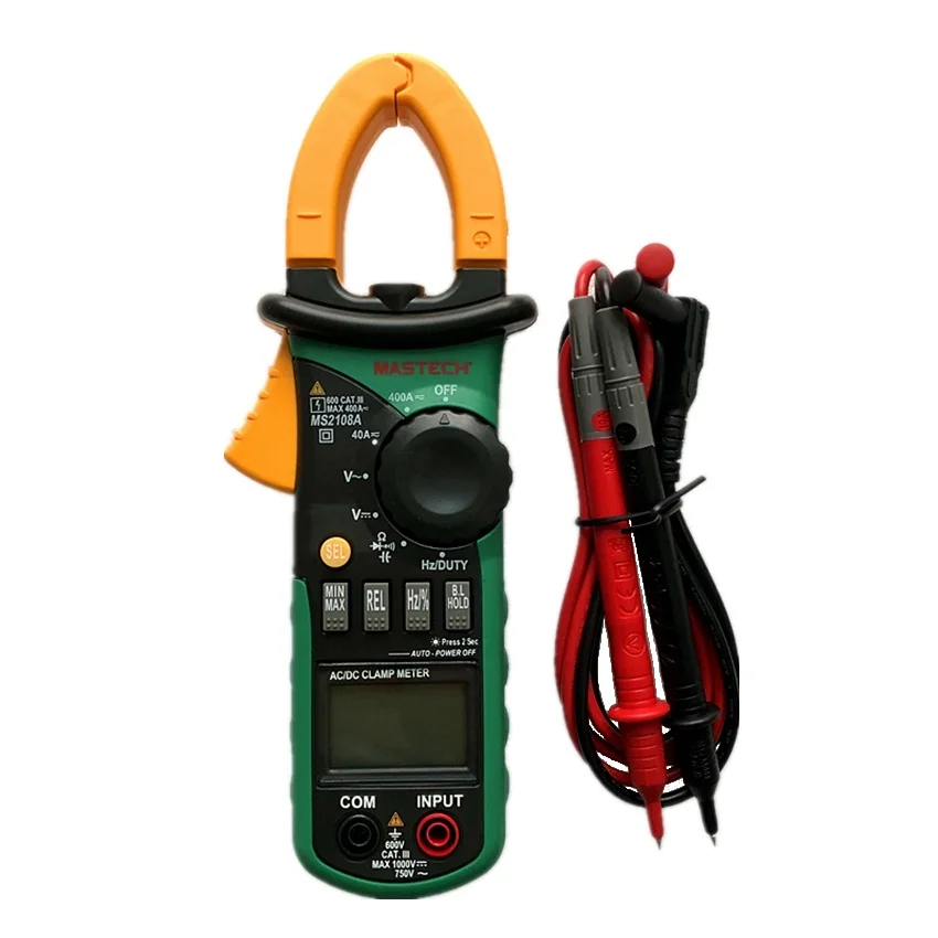 Цифровой Мультиметр MASTECH MS2108A с автоматическим диапазоном 4000 отсчетов вольтметр