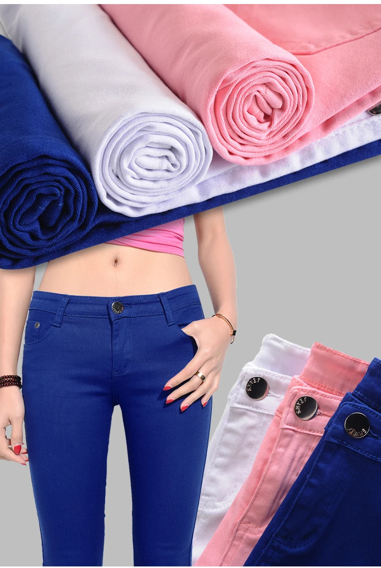 Summer new pants pants female summer pencil pants autumn Korean casual shoes pants feet small short pants (6)