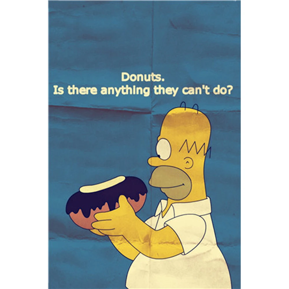 

Vintage Metal Tin Signs Home Bar Club Pub Metal House Decorative Metal Plates Beer Wall Stickers Simpsons Poster, 1001(1172)